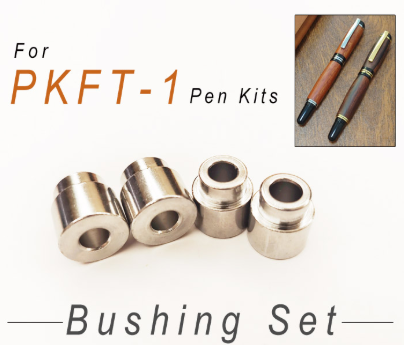 Precision machined bushings for Churchill pen kits