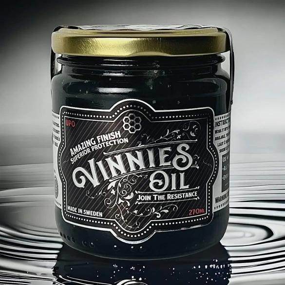 Vinnie's Oil Dark – Hardwax Oil Rustic Dark Finish | 25-30m²