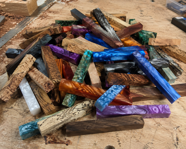 Timber vs Acrylic Pen Blanks: How to Choose the Right Material for Your Next Pen