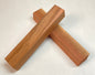 Californian Redwood Pen Blanks - 2 Crossed