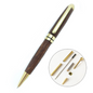 Euro pen kit gold hardware components