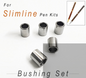 7mm pen turning bushings set of 5 – precision machined